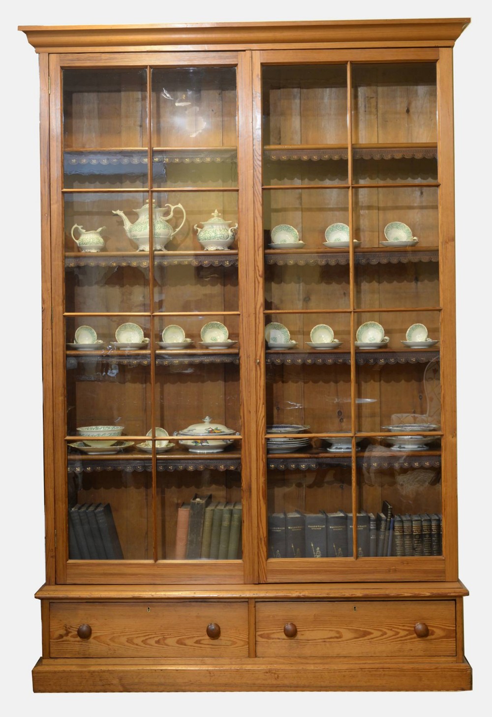 19th Century Pine Bookcase