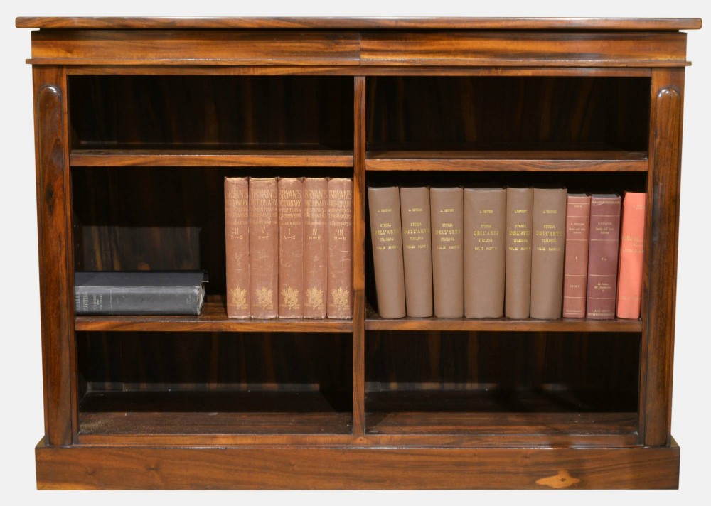 Late Regency Open Bookcase

