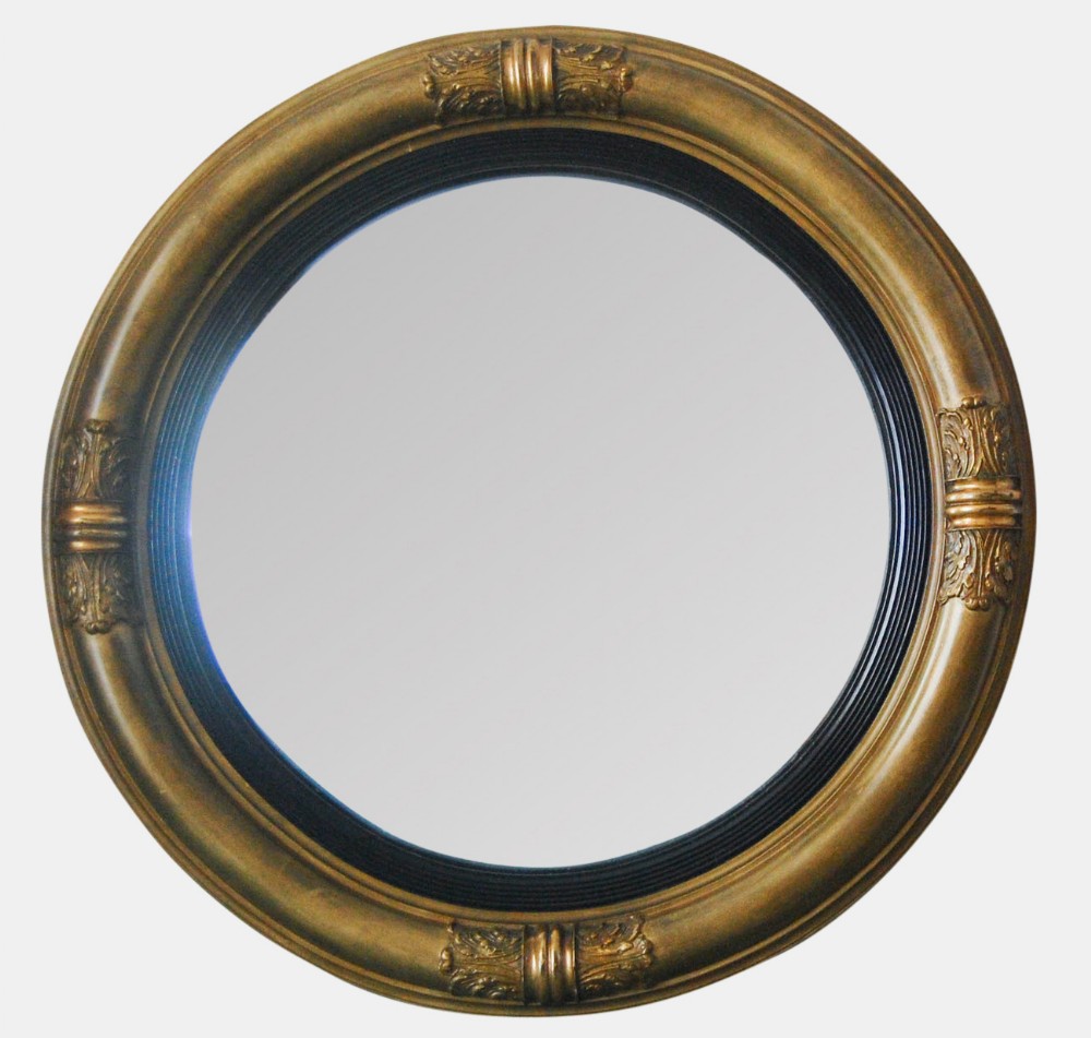 
Salisbury Antiques on Facebook Salisbury Antiques on Twitter

Gilt Framed Regency Convex Mirror