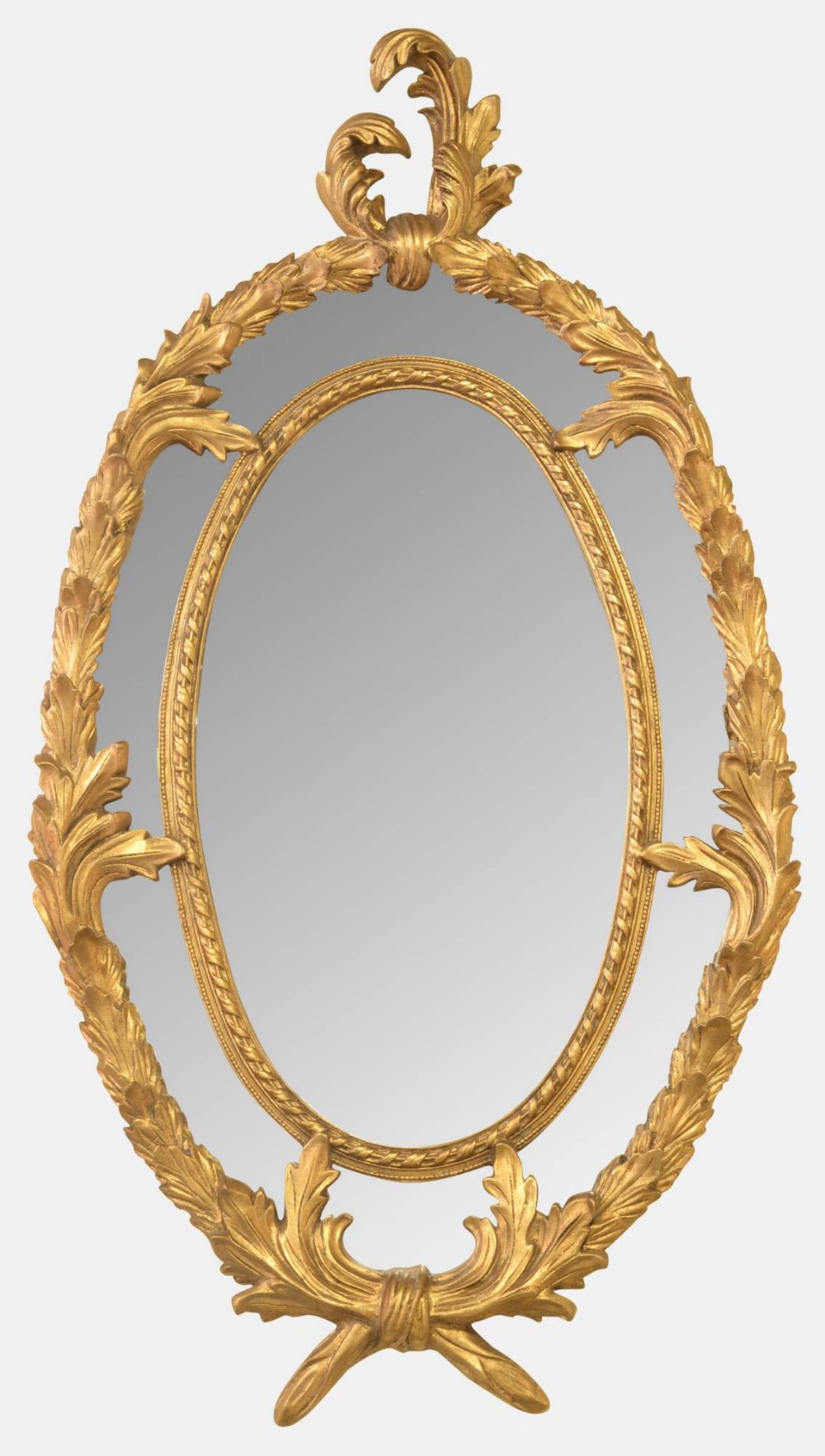 French Style Oval Mirror