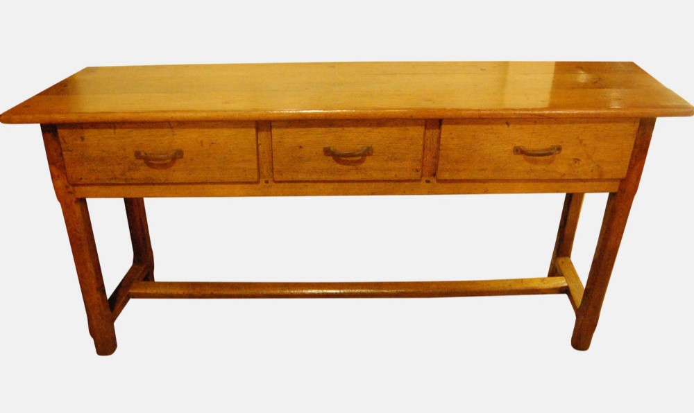 Pale Oak Serving Table