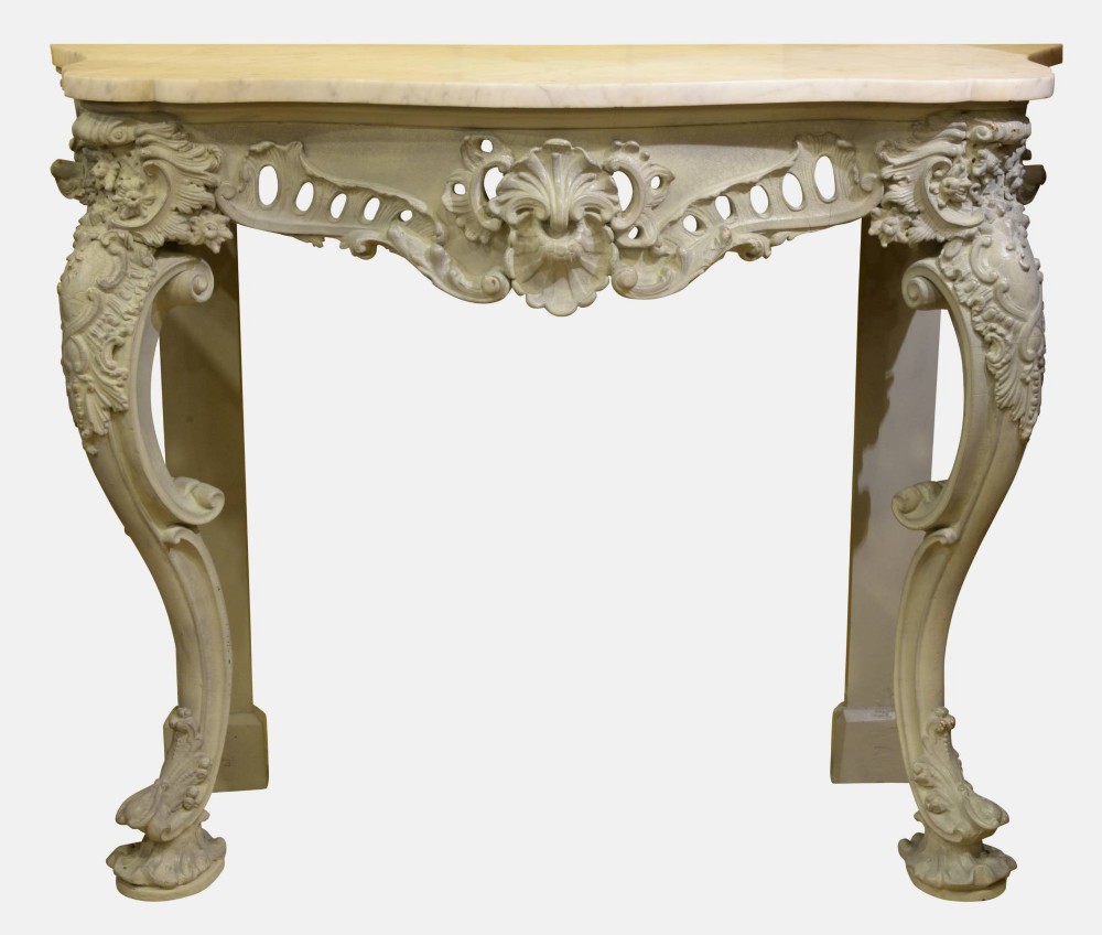 19th Century Rococco Console Table
