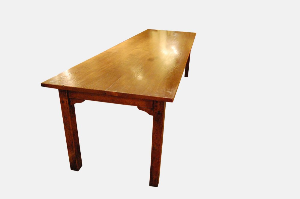 Large Elm Farmhouse Table