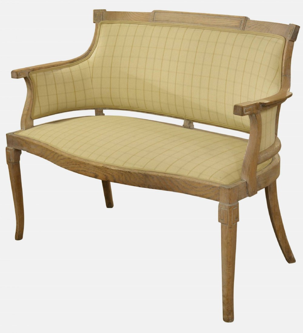Limed Oak Continental Sofa