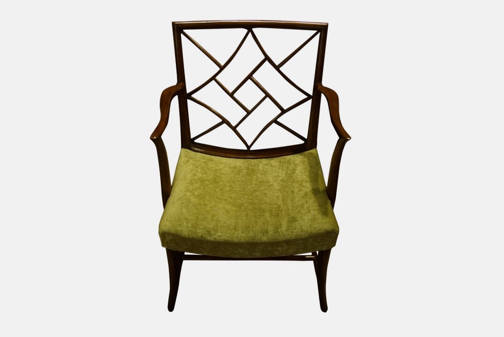 Scottish Mahogany Armchair