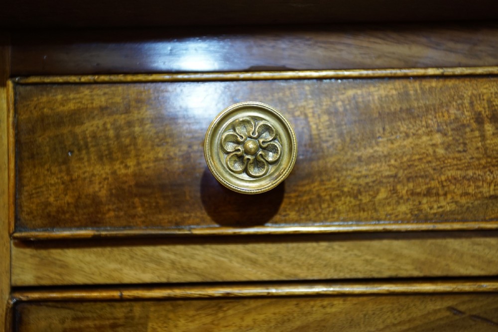 Mahogany Pedestal Desk c1850 View V