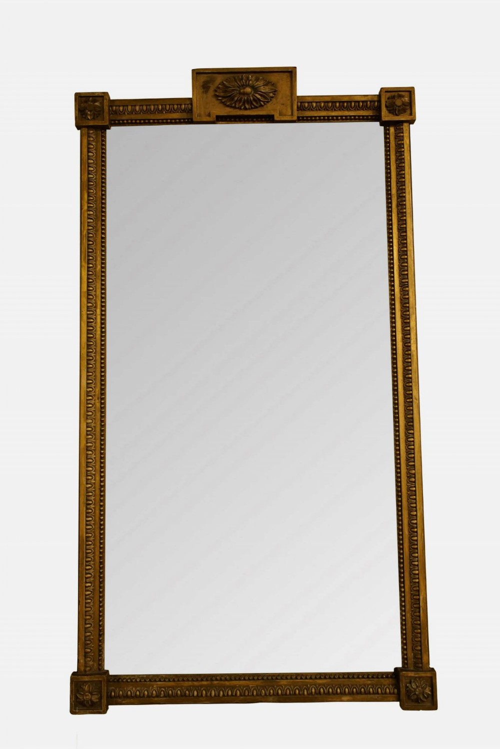 George III Giltwood & Gesso Pier Mirror