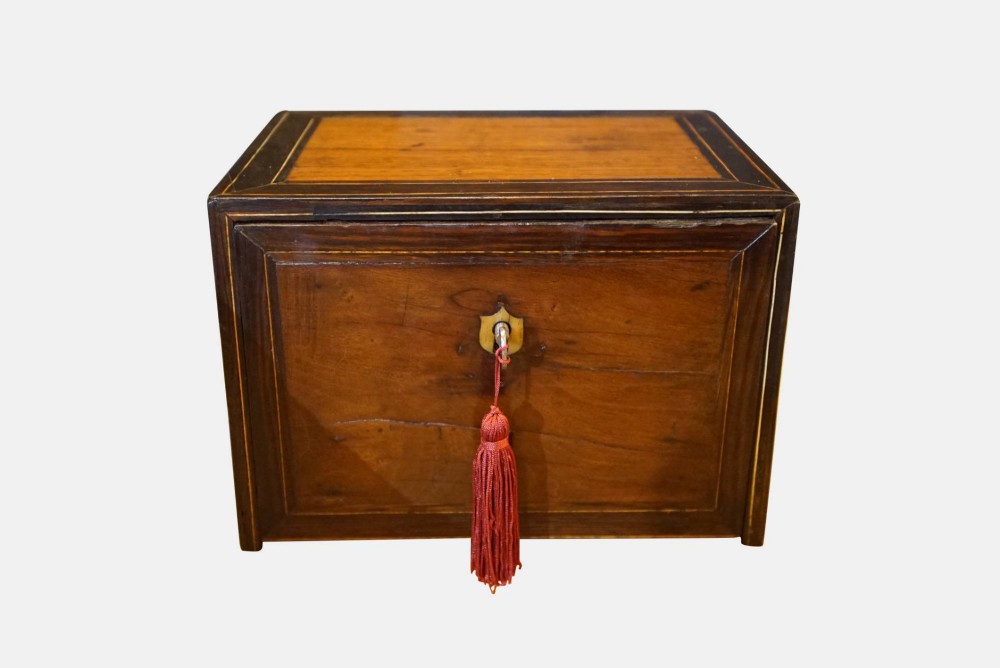18thC Ladys Travelling Chest