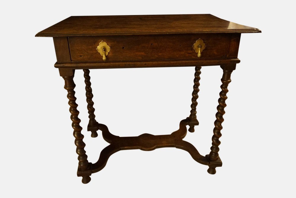 18thC Oak Side Table