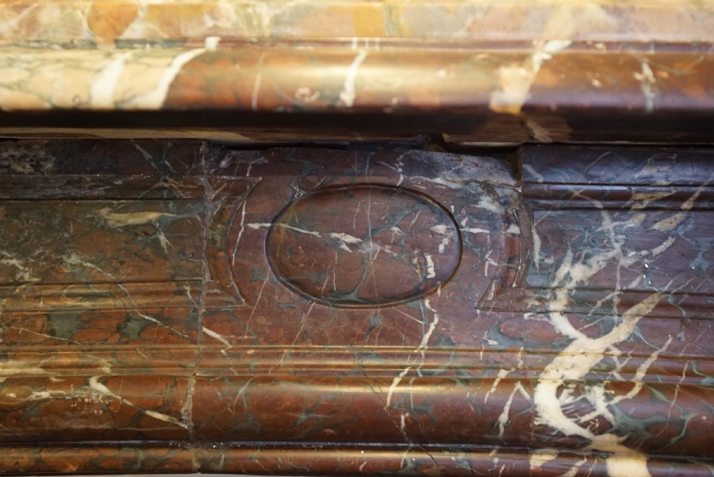 19thc French Marble Fireplace View II