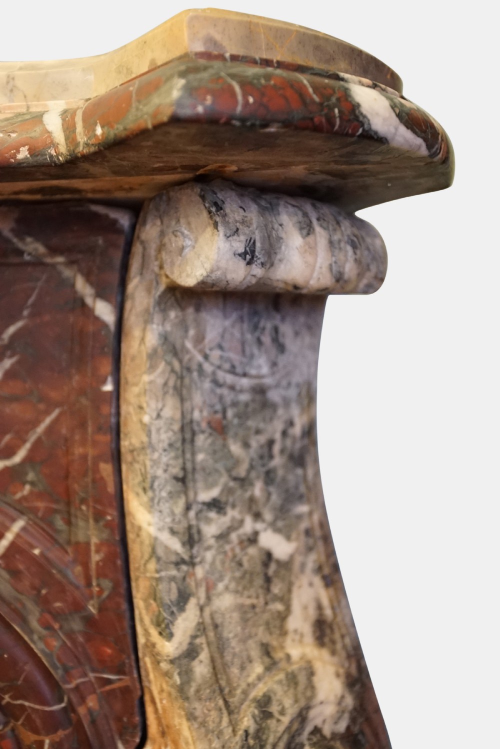 19thc French Marble Fireplace View III