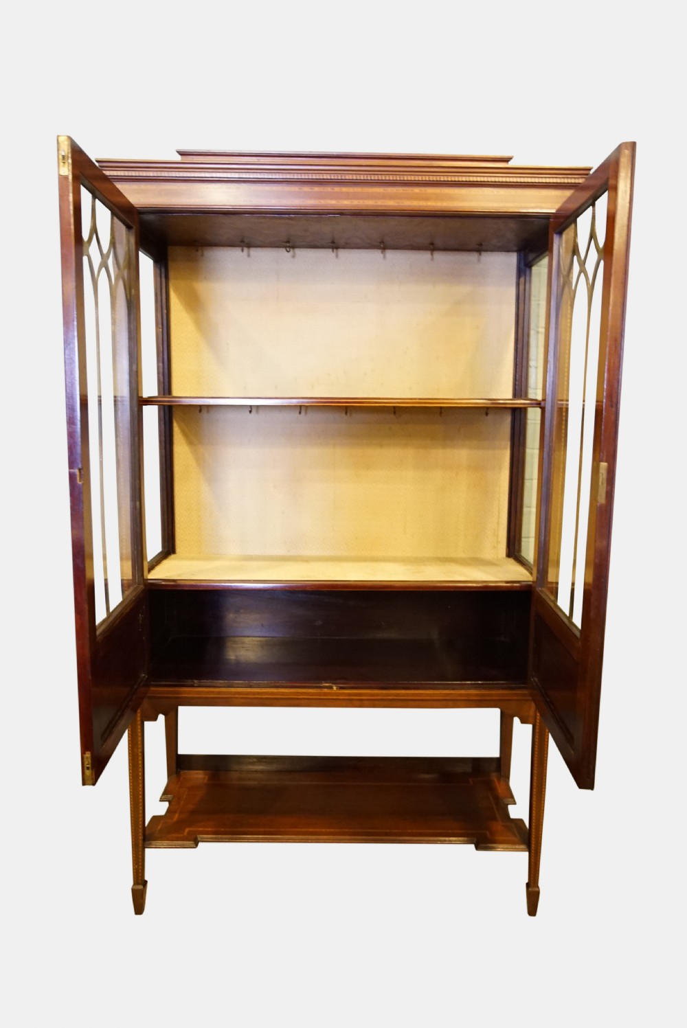 An Edwardian Satinwood Display Cabinet View II