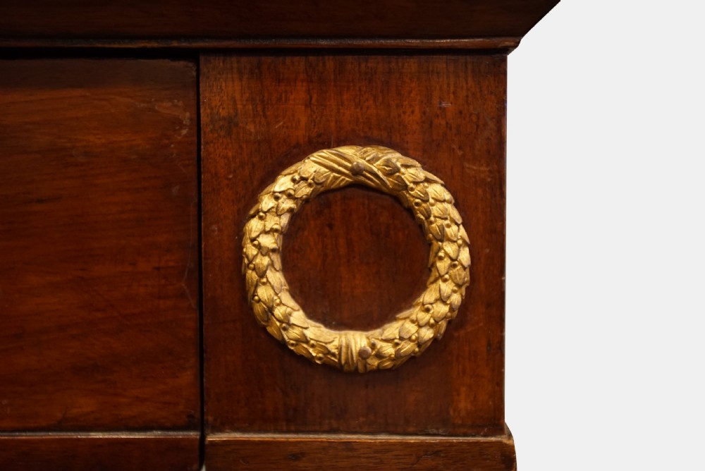 An Ormolu Mounted Regency Period Mahogany Console Table View IV