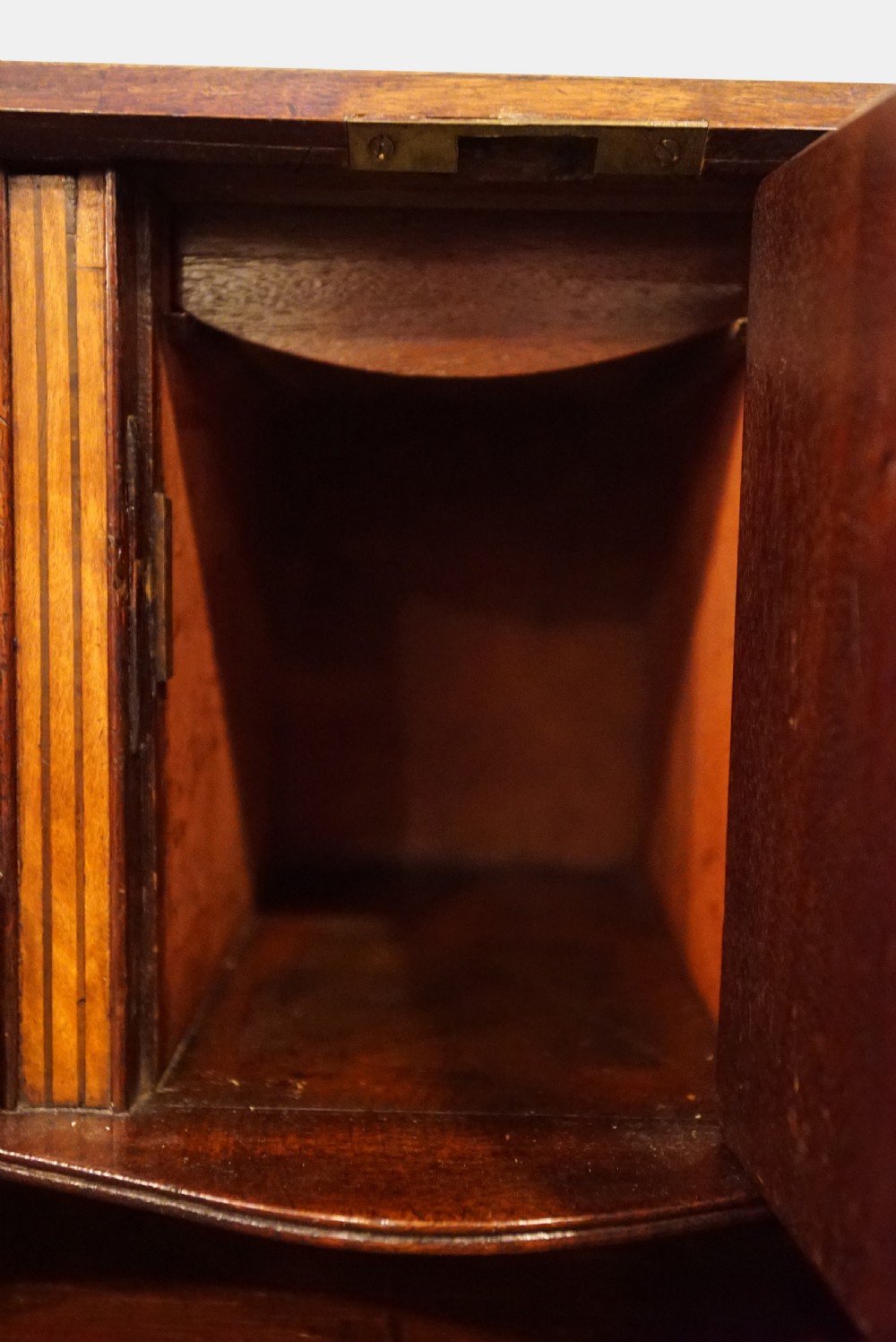 A George II Mahogany Bureau View VI