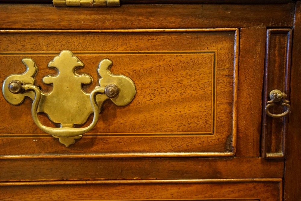 A George II Mahogany Bureau View VIII