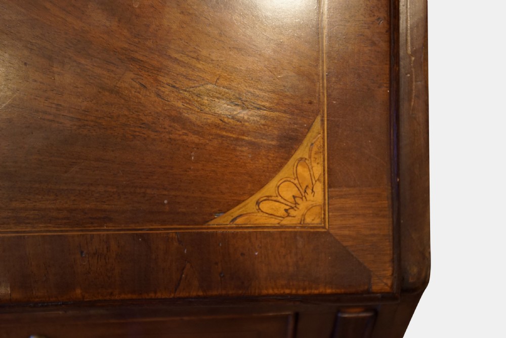 A George II Mahogany Bureau View IX