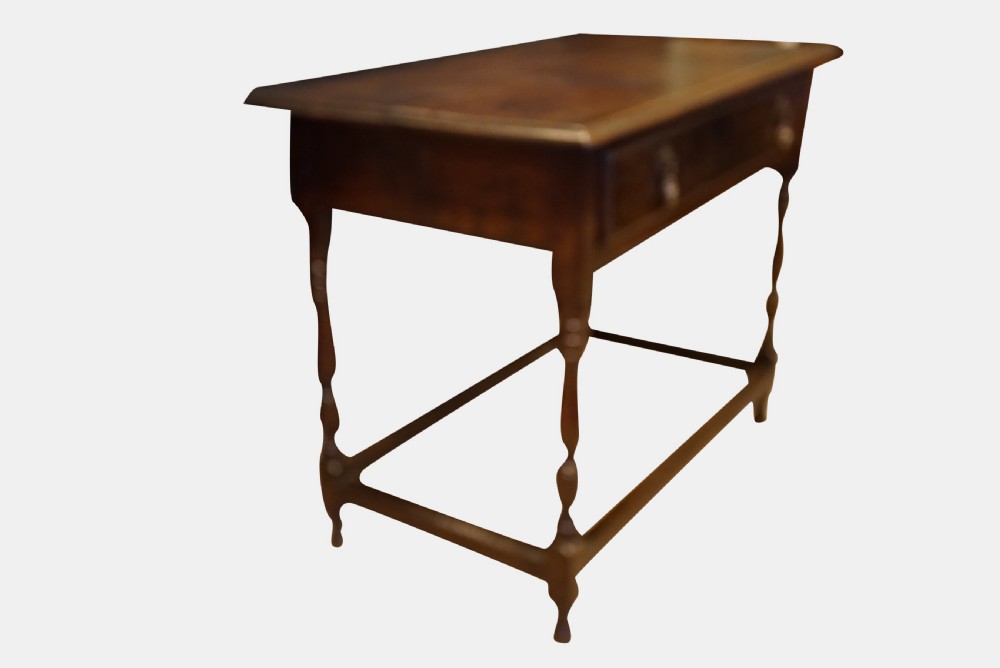 18thC Oak Side Table View V