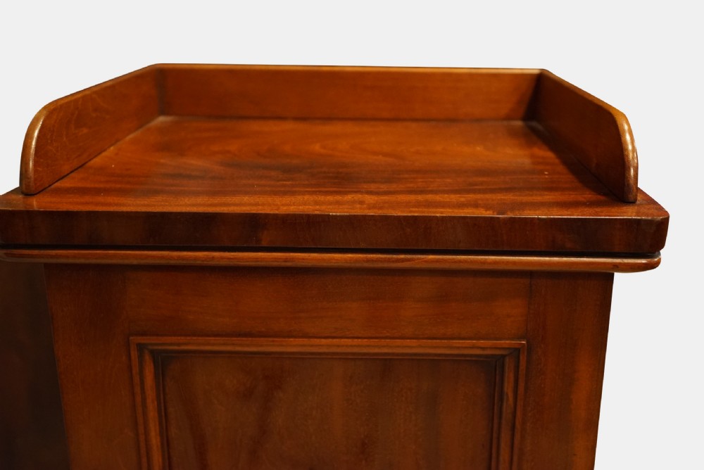 Victorian Mahogany Bedside Cupboard View III