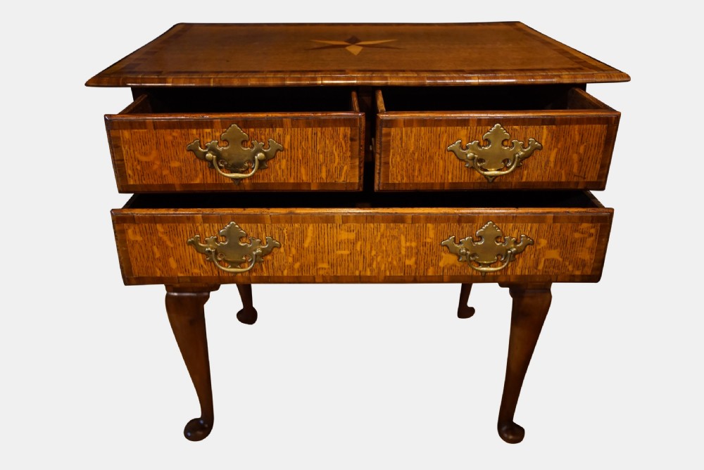 18thC Oak Lowboy View III
