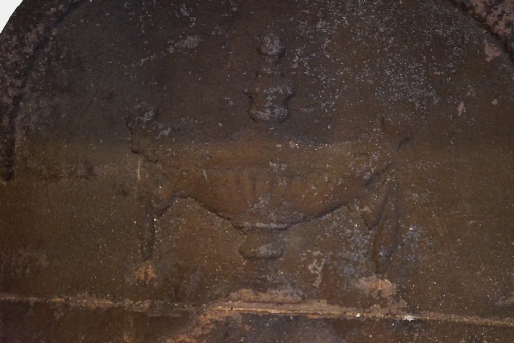 A Brass & Cast Iron Adam Style Fire Basket View V