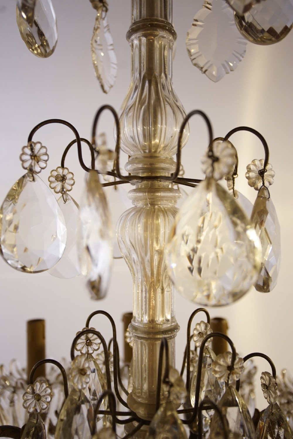 A Murano Glass Chandelier View III