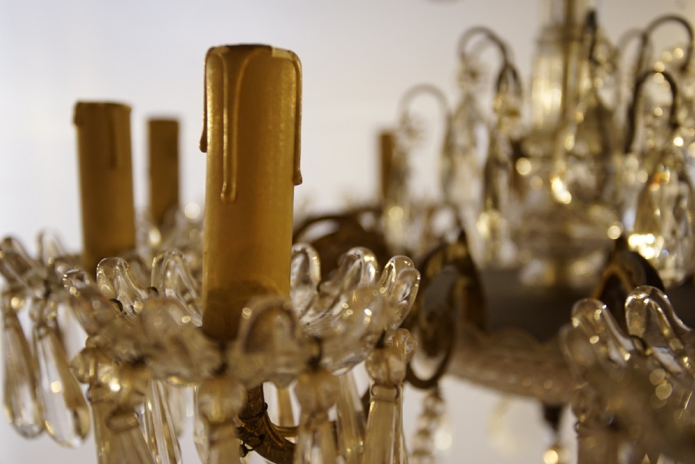 A Murano Glass Chandelier View IV