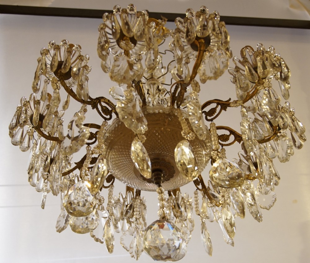A Murano Glass Chandelier View V