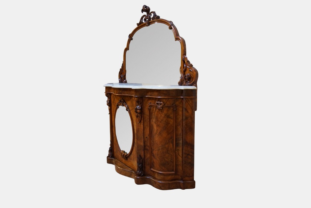 Victorian Figured Chiffonier View II