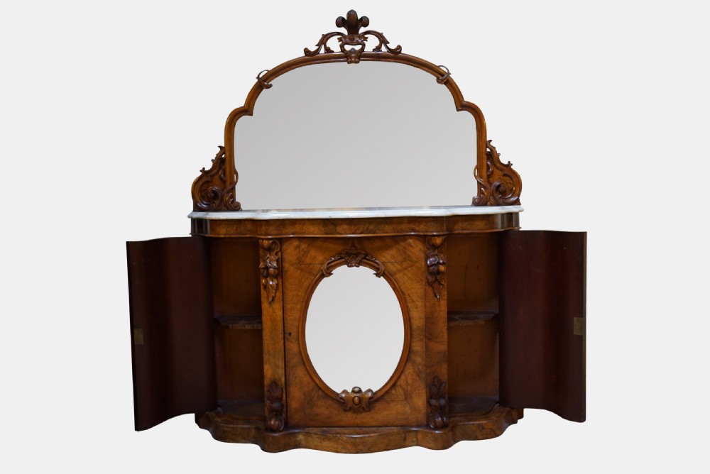 Victorian Figured Chiffonier View III