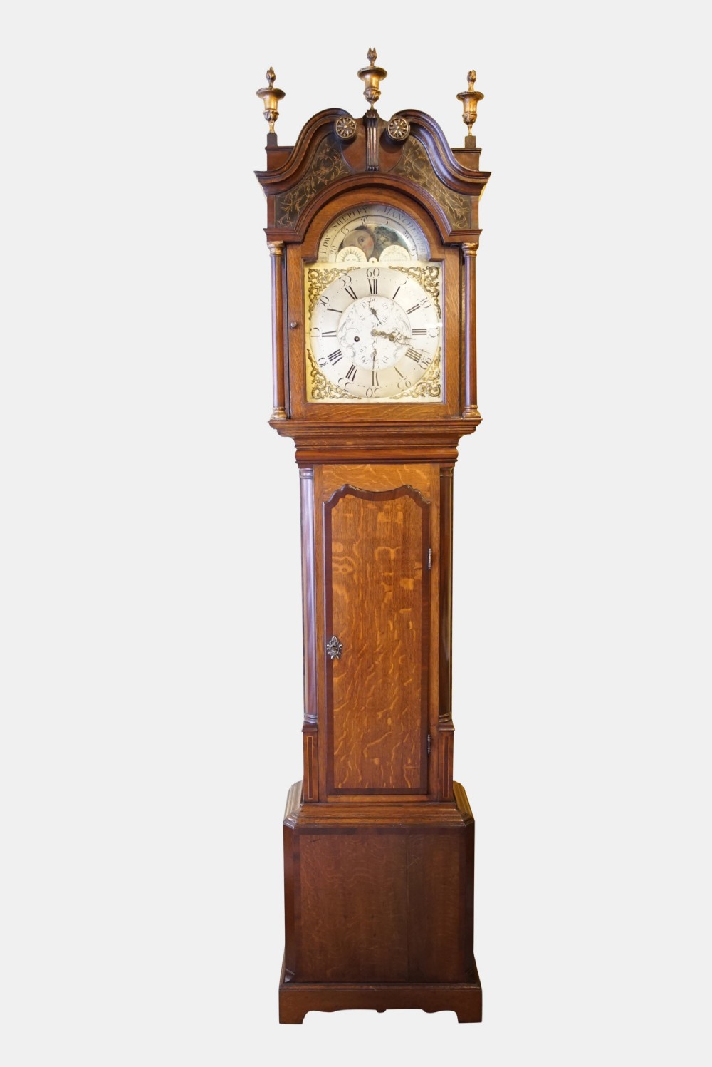 8 Day Longcase Clock by Edw. Shepley