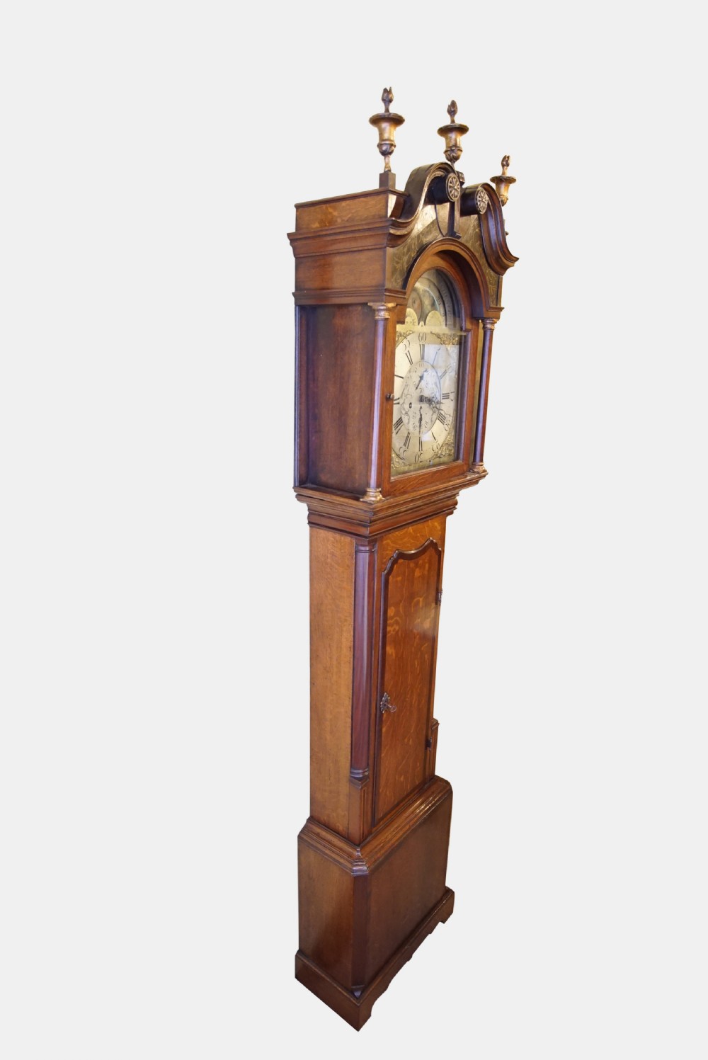 8 Day Longcase Clock by Edw. Shepley View II