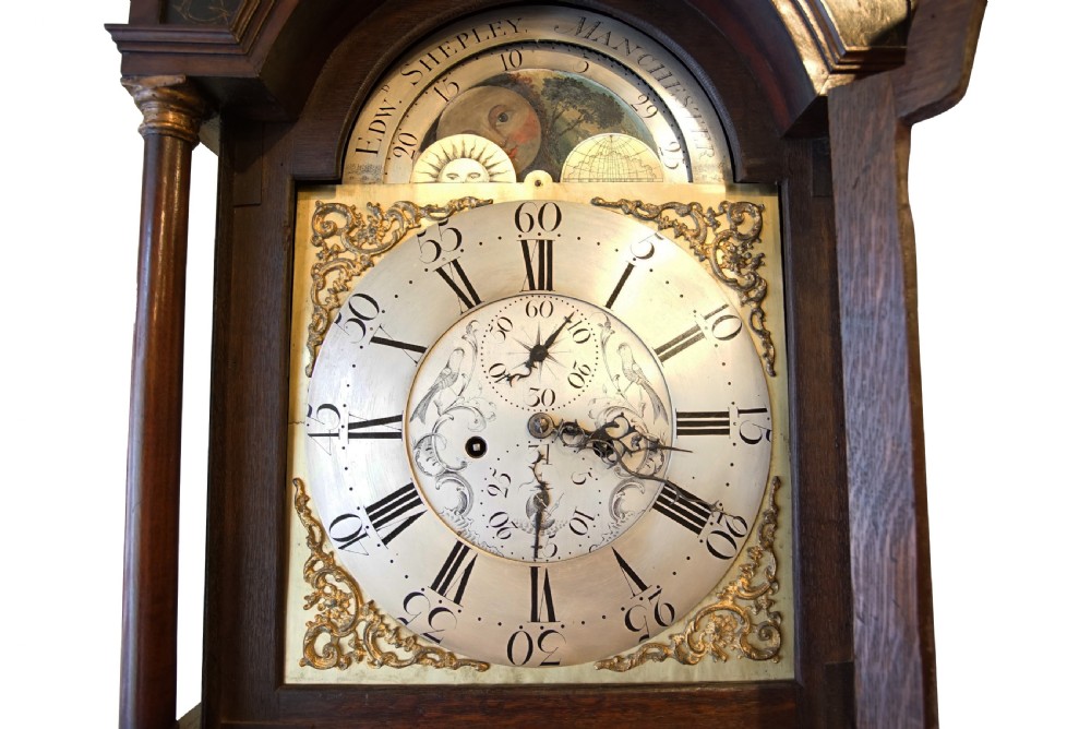 8 Day Longcase Clock by Edw. Shepley View III