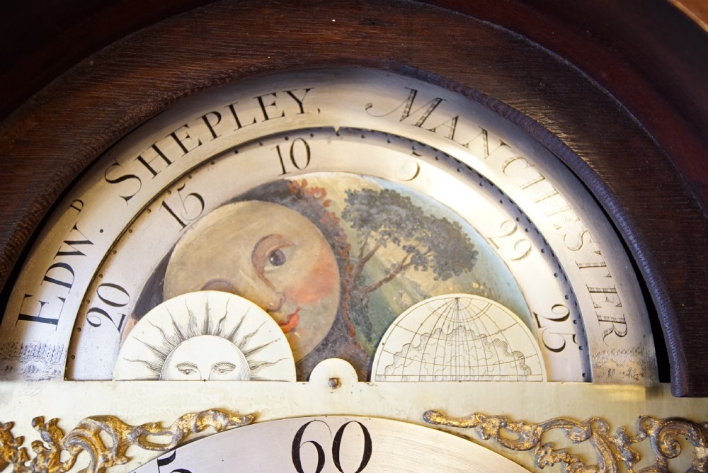 8 Day Longcase Clock by Edw. Shepley View IV