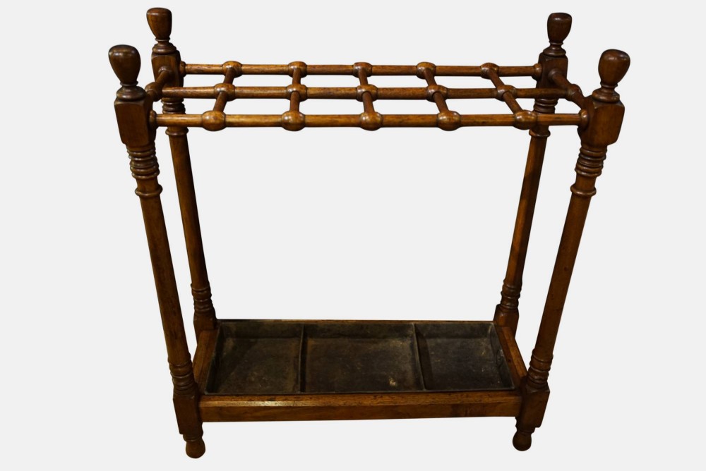 Walnut Stick Stand