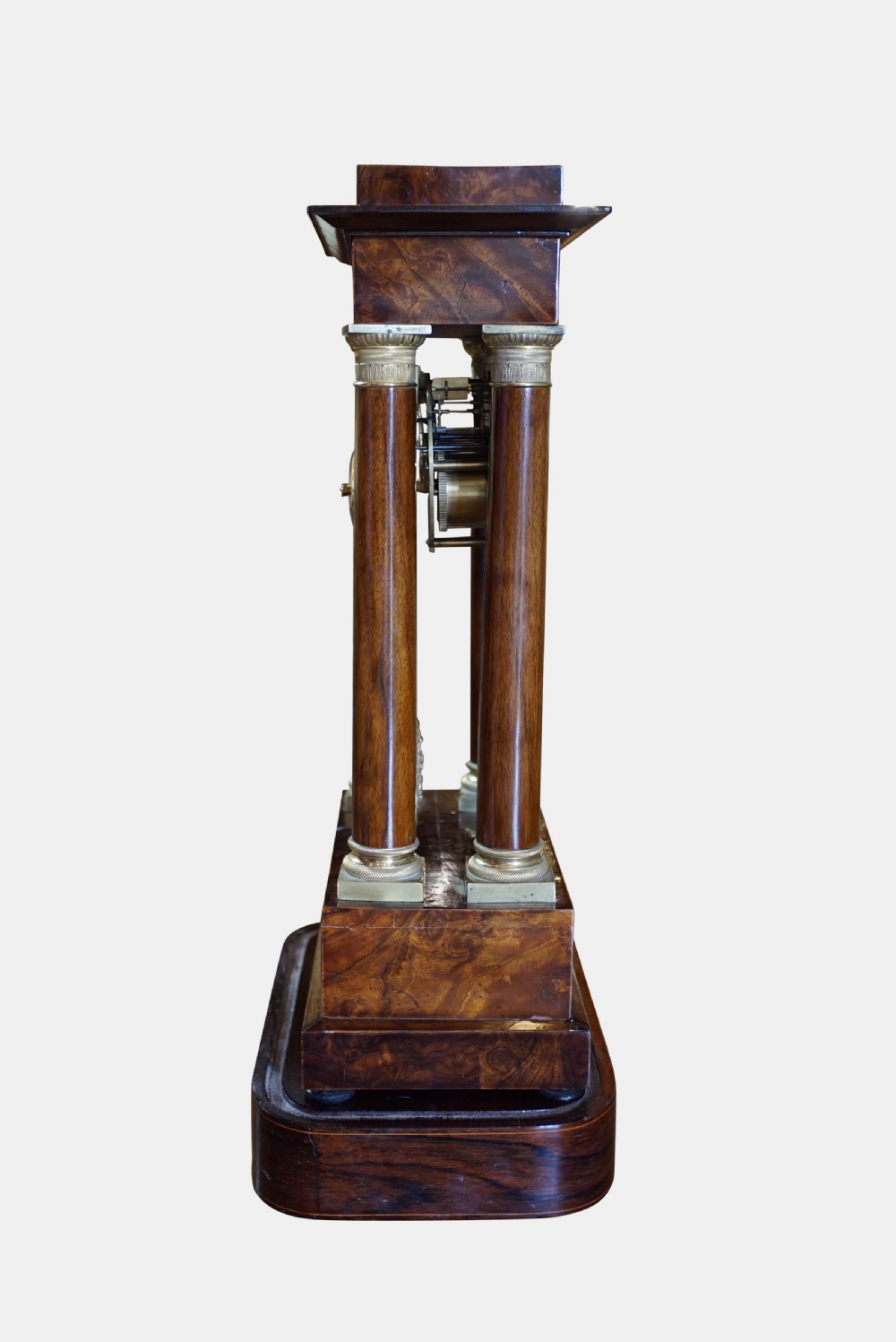 A Fine French Portico Clock View III