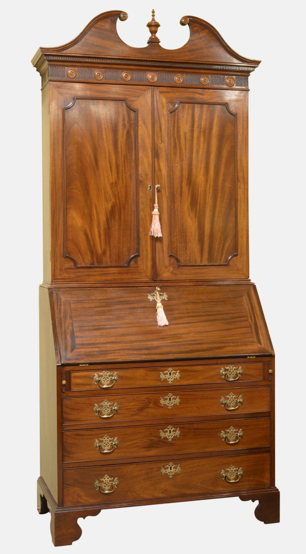 18th Century Mahogany Bureau Bookcase