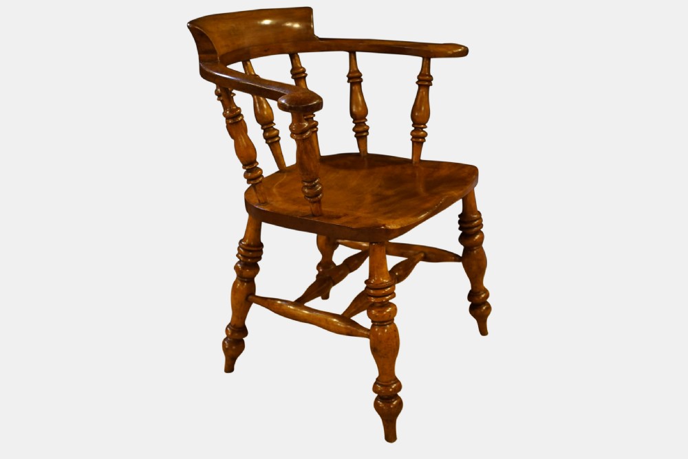 Victorian Beech Captains Chair View II