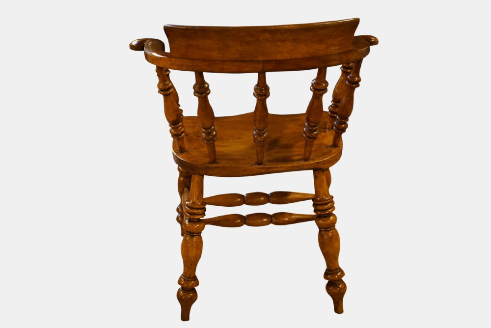 Victorian Beech Captains Chair View III