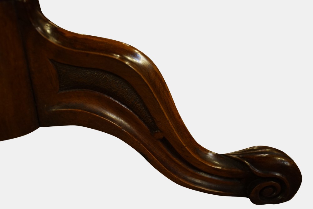 Victorian Burr Walnut Salon Table View V