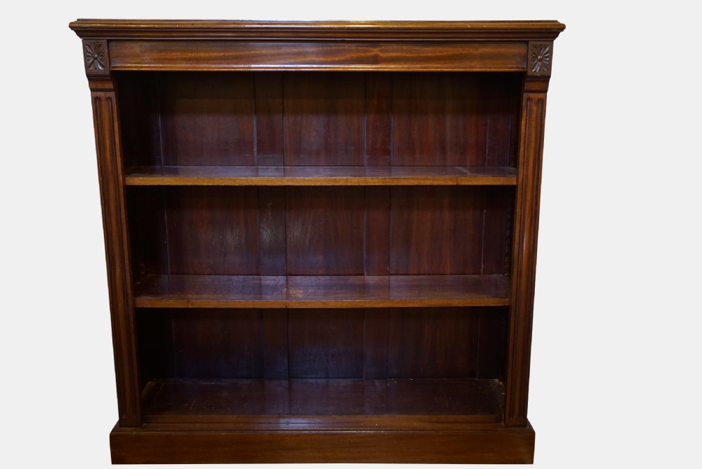 Victorian Open Bookcase