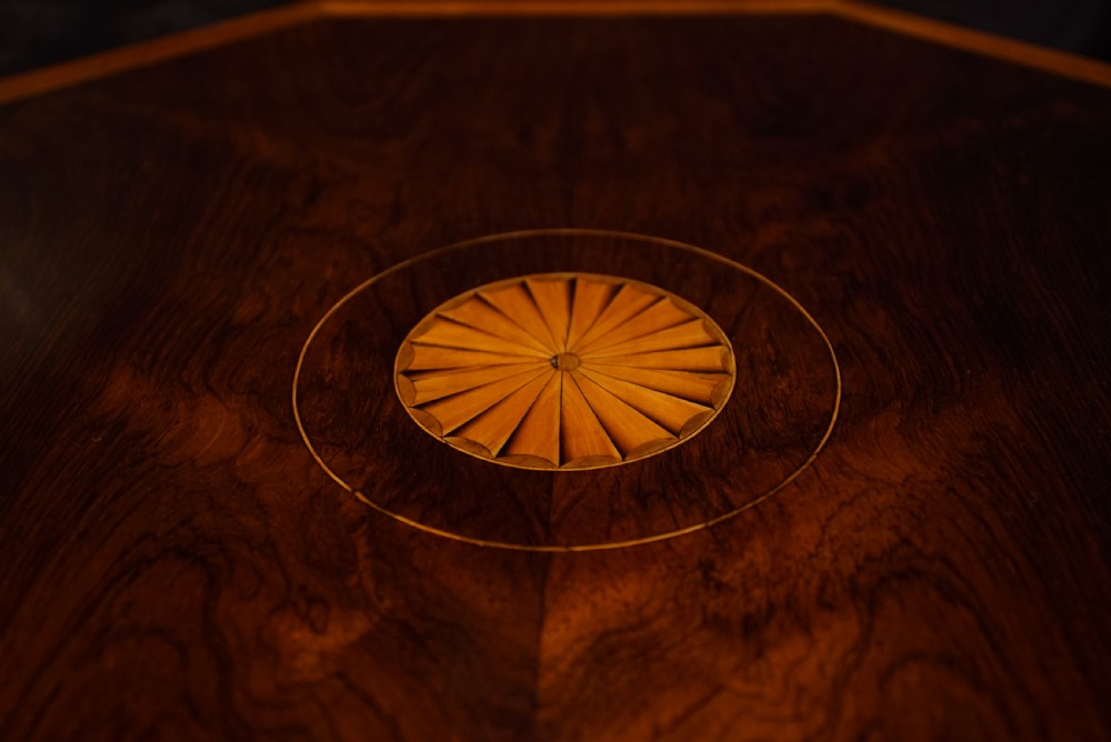 Edwardian Inlaid Rosewood Occasional Table View II
