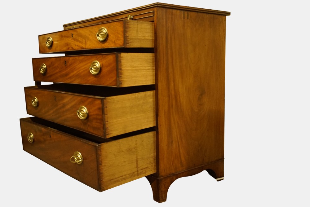 19thC Mahogany Chest of Drawers View III
