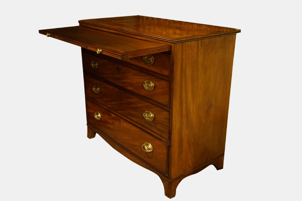 19thC Mahogany Chest of Drawers View IV