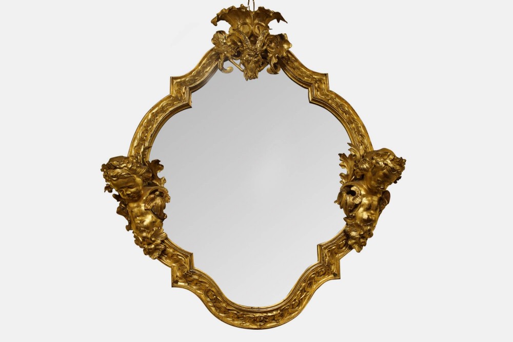 Solid Bronze Mirror