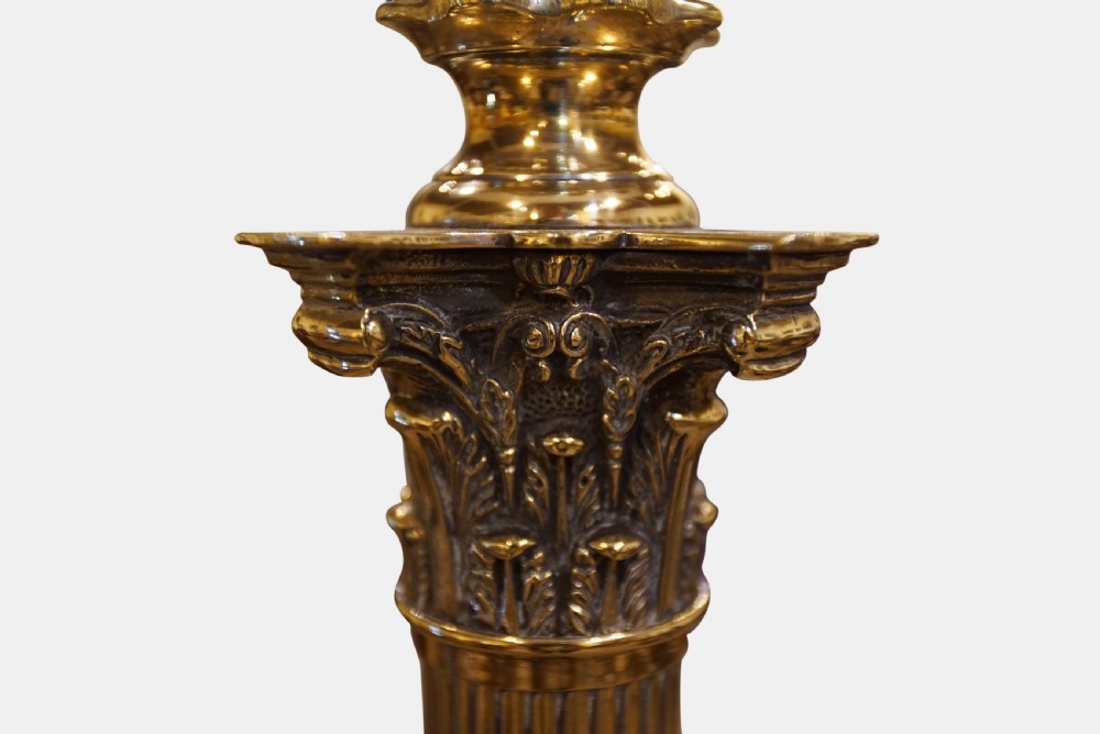 Brass Standard Lamp
 View II