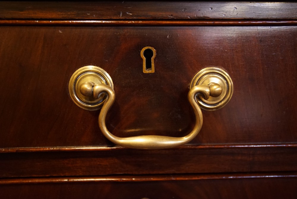 An Edwardian Chippendale Revival Kneehole Writing Table View V