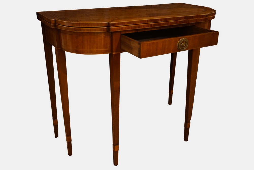 George III Mahogany Tea Table View V