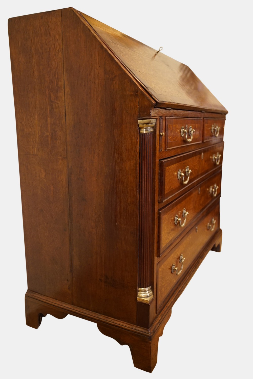 18thC Oak Bureau View II
