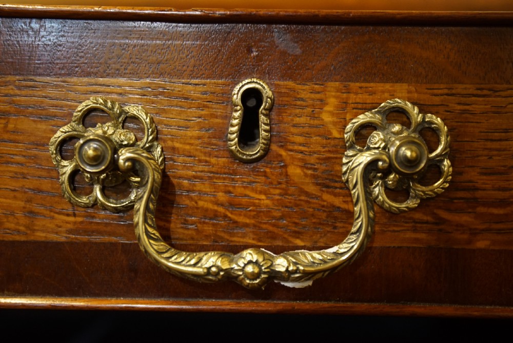 18thC Oak Bureau View VII