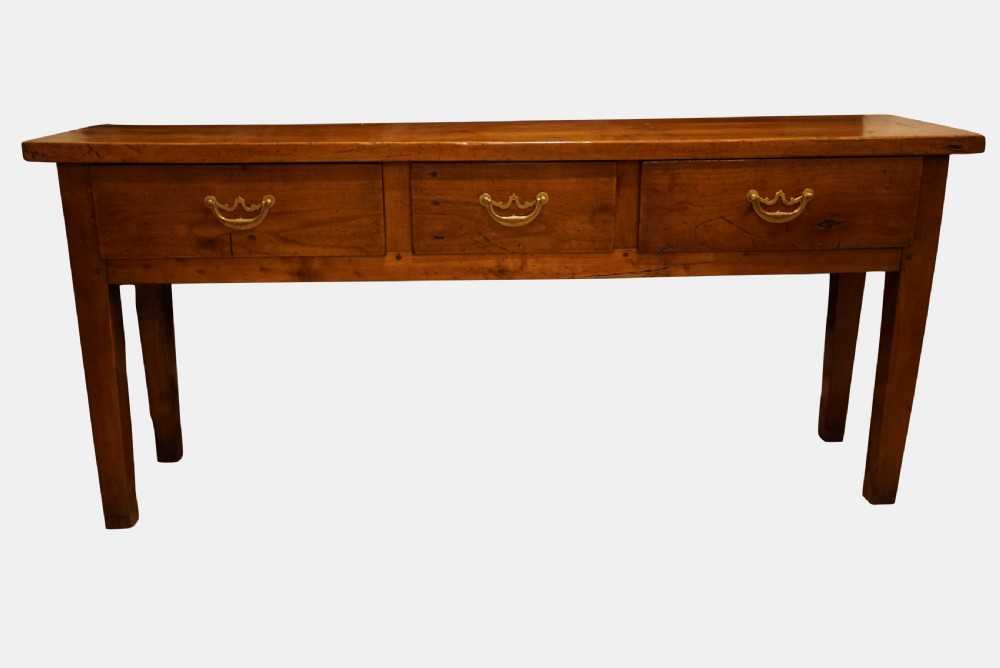 French 3 Drawer Cherrywood Server